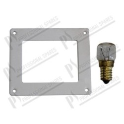 Lampada 15W 230V E14 con guarnizione 94x78x3 mm